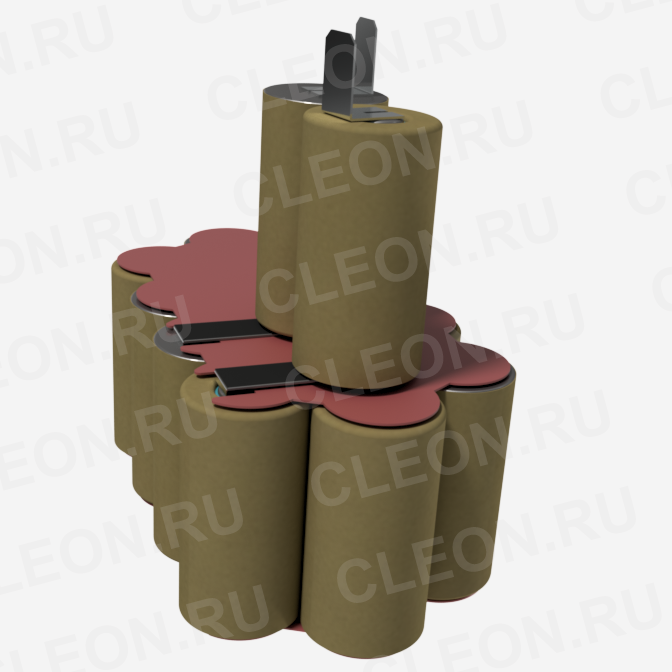 Аккумуляторная сборка ЭМ-18-2,0-NICD для ремонта батареи электроинструмента 
