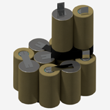 Ремкомплект СТОМЕР-14,4-1,5-NICD (аккумуляторная сборка) для ремонта батарей Stomer